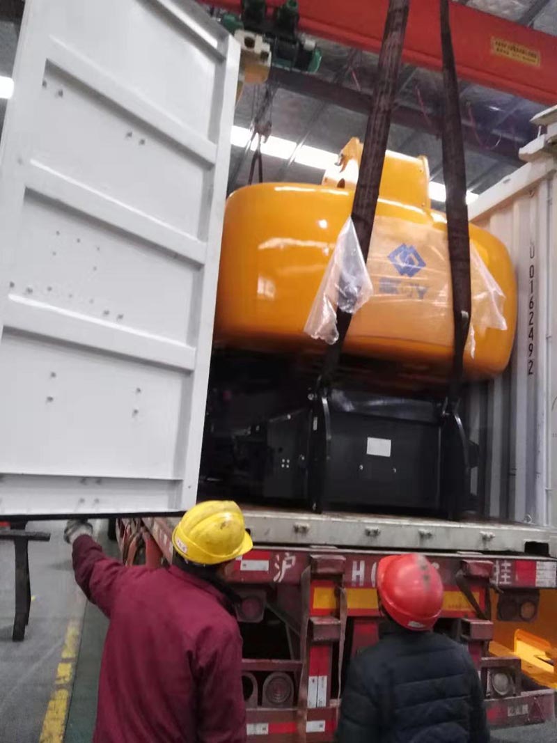 Telescopic boom lifts were delivered to Myanmar