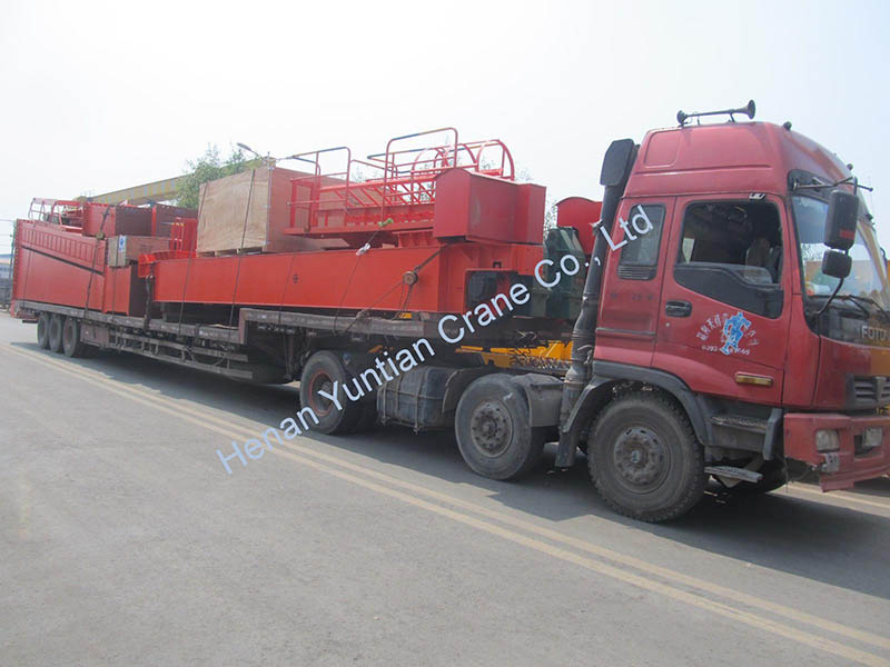 Double girder gantry crane delivery to India