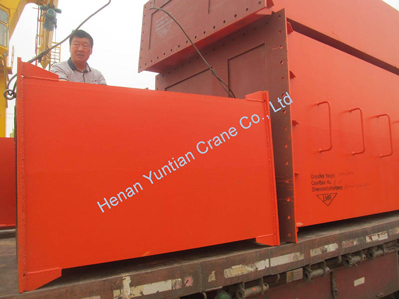 Double girder gantry crane delivery to India