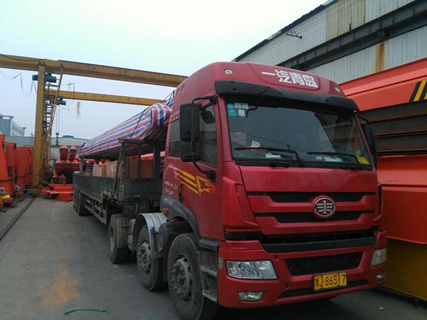 Europe standard single beam overhead crane delivery to Brazil2.jpg