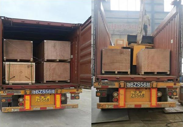 4 sets of 10t single-girder overhead cranes shipped to Bangladesh