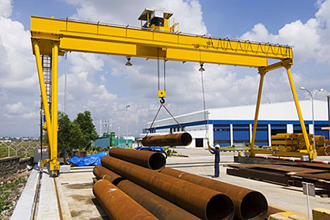Preparation and precautions for gantry crane before use