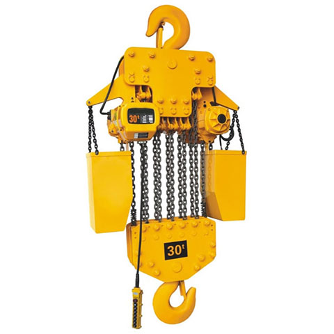 Things to pay attention to when installing a electric chain hoist