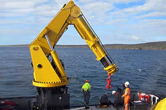 Foldable Knuckle Boom Crane