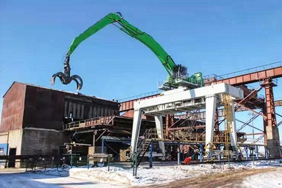 Wood Handling Crane