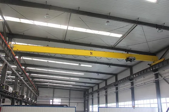 Yuntian HD European Type Single Girder Overhead Crane