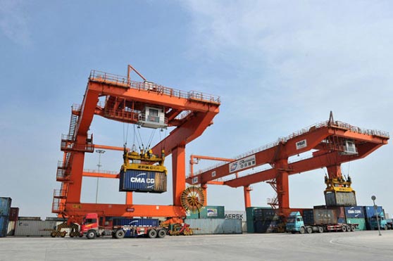 Rail Mounted Container Gantry Crane (RMG Crane)