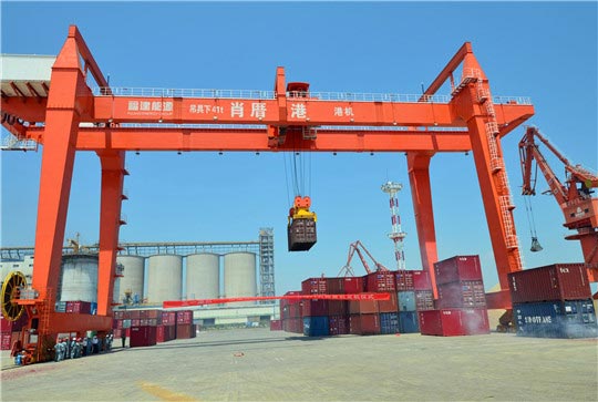 Rail Mounted Container Gantry Crane (RMG Crane)