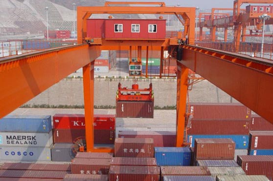 Rail Mounted Container Gantry Crane (RMG Crane)