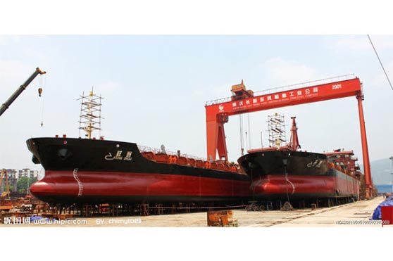 Double Girder Gantry Crane for Shipbuilding